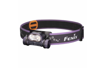 Image of Fenix Lighting HM65R-T V2.0 Lithium Ion 1600 Lumens Luminus SST40 LED, Luminus SST20 LED Headlamp, Purple, HM65RTV2PR