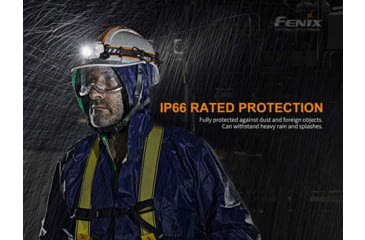 Image of Fenix Lighting HP16R 1250 Lumens Luminus SST40 LED, Cree XP-G3 S4 LED, 2835 LED Headlamp, Gray, HP16RXBK