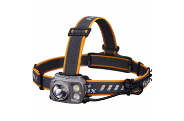 Image of Fenix Lighting HP25R V2.0 Lithium Ion 1600 Lumens Luminus SST40 LED, Cree XP-G3 S4 LED, Everlight 2835 LED Headlamp, Gray, HP25V2BK