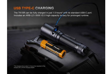 Image of Fenix TK15R Lithium Ion 3200 Lumens LED Flashlight