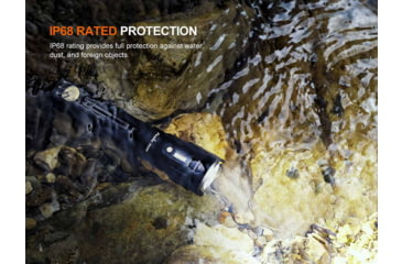 Image of Fenix Lighting TK25R Lithium Ion 3600 Lumens Luminus Cree11 lig XHP50.3-LED Flashlight, Black, TK25RTCBK