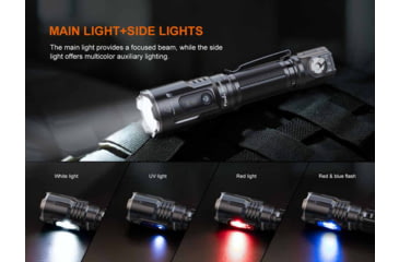Image of Fenix Lighting TK25R Lithium Ion 3600 Lumens Luminus Cree11 lig XHP50.3-LED Flashlight, Black, TK25RTCBK