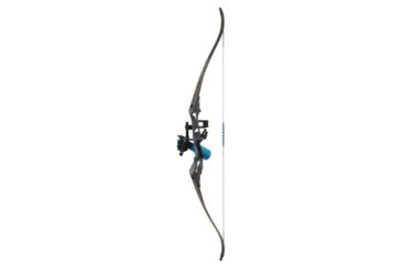 Image of Fin-Finder Bank Runner Recurve Winch Pro Package, 35lbs, RH, Black 81385