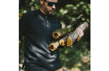 Image of First Lite ThermaGrid Merino Henley - Mens