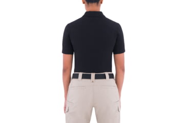 Image of First Tactical Cotton Short Sleeve Polo With Pen Pocket - Womens, Black, Large, 122508-019-L