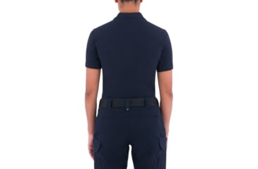 Image of First Tactical Cotton Short Sleeve Polo With Pen Pocket - Womens, Midnight Navy, Extra Small, 122508-729-XS