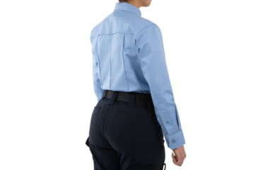 Image of First Tactical Cotton Station Long Sleeve Shirt - Womens, Medium Blue, 2XL, 121009-781-XXL-R