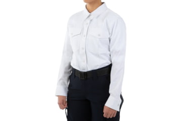Image of First Tactical Cotton Station Long Sleeve Shirt - Womens, White, 3XL, 121009-010-3XL-R