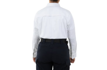 Image of First Tactical Cotton Station Long Sleeve Shirt - Womens, White, 3XL, 121009-010-3XL-R
