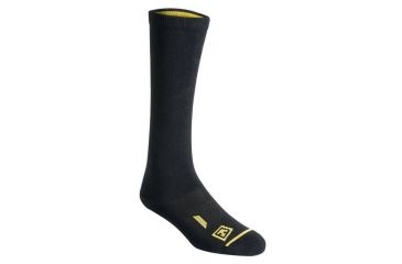Image of First Tactical Ctn 9in Duty Socks 3-Pk, Black, Small/Medium 160002-019-S/M