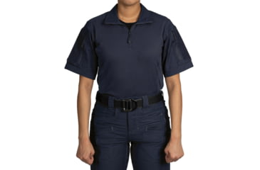 Image of First Tactical Defender Short Sleeve Shirt - Women's, Regular, Midnight Navy, Extra Large, 122017-729-XL-R