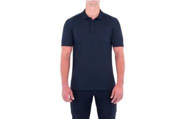 Image of First Tactical Mens Performance Ss Polo, Midnight Navy, Small 112509-729-S