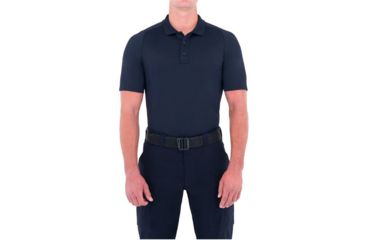 Image of First Tactical Mens Performance Ss Polo, Midnight Navy, Small 112509-729-S