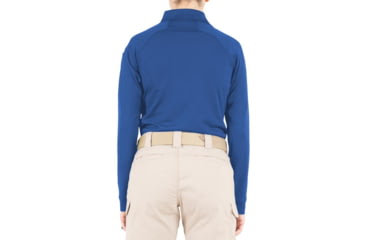 Image of First Tactical Performance Long Sleeve Polo - Womens, Academy Blue, Large, 121503-691-L