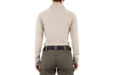 Image of First Tactical Performance Long Sleeve Polo - Womens, Khaki, 3XL, 121503-055-3XL