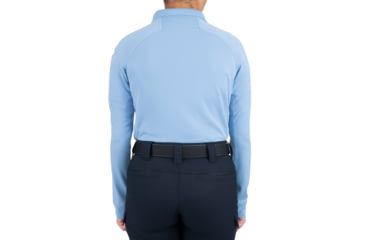 Image of First Tactical Performance Long Sleeve Polo - Womens, Medium Blue, Large, 121503-781-L