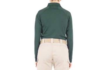 Image of First Tactical Performance Long Sleeve Polo - Womens, Spruce Green, Extra Small, 121503-812-XS