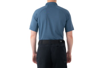 Image of First Tactical Performance Short Sleeve Polo - Mens, French Blue, Regular/3XL, 112509-484-3XL