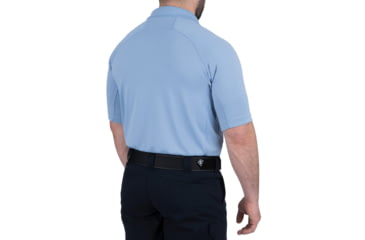Image of First Tactical Performance Short Sleeve Polo - Mens, Medium Blue, Regular/3XL, 112509-781-3XL