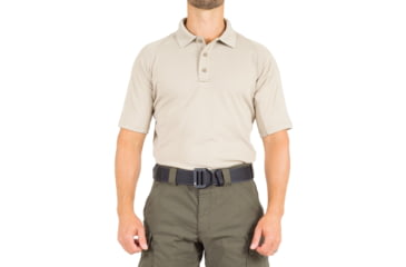 Image of First Tactical Performance Short Sleeve Polo - Mens, Silver Tan, 3XL, 112509-065-3XL