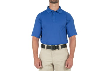 Image of First Tactical Performance Short Sleeve Polo - Mens, Regular, Academy Blue, 5XL, 112509-691-5XL-R