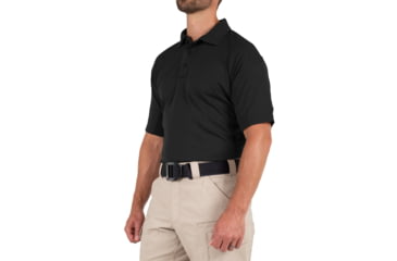 Image of First Tactical Performance Short Sleeve Polo - Mens, Regular, Black, 5XL, 112509-019-5XL-R
