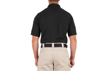 Image of First Tactical Performance Short Sleeve Polo - Mens, Regular, Black, 5XL, 112509-019-5XL-R