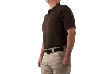 Image of First Tactical Performance Short Sleeve Polo - Mens, Regular, Kodiak Brown, 6XL, 112509-182-6XL-R
