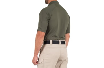 Image of First Tactical Performance Short Sleeve Polo - Mens, Regular, OD Green, 5XL, 112509-830-5XL-R