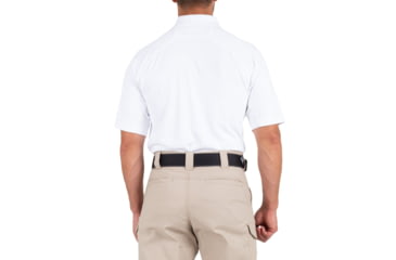 Image of First Tactical Performance Short Sleeve Polo - Mens, Regular, White, 5XL, 112509-010-5XL-R