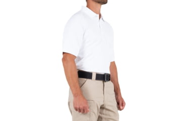 Image of First Tactical Performance Short Sleeve Polo - Mens, Regular, White, 5XL, 112509-010-5XL-R
