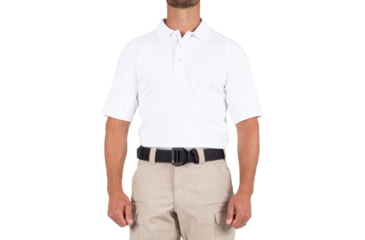 Image of First Tactical Performance Short Sleeve Polo - Mens, Regular, White, 5XL, 112509-010-5XL-R