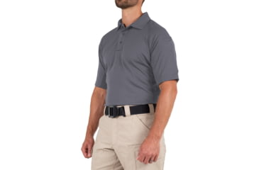 Image of First Tactical Performance Short Sleeve Polo - Mens, Regular, Wolf Grey, 6XL, 112509-036-6XL-R