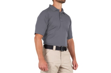Image of First Tactical Performance Short Sleeve Polo - Mens, Regular, Wolf Grey, 6XL, 112509-036-6XL-R