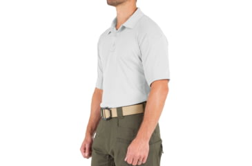 Image of First Tactical Performance Short Sleeve Polo - Mens, White, Medium, 112509-010-M