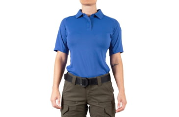 Image of First Tactical Performance Short Sleeve Polo - Womens, Academy Blue, Extra Large, 122509-691-XL
