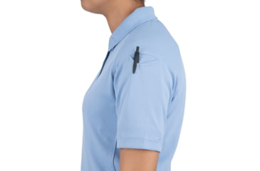 Image of First Tactical Performance Short Sleeve Polo - Womens, Medium Blue, 3XL, 122509-781-3XL