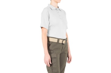 Image of First Tactical Performance Short Sleeve Polo - Womens, White, Medium, 122509-010-M
