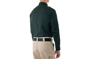 Image of First Tactical Pro Duty Long Sleeve Shirt - Mens, Spruce Green, Short/Large, 111011-812-L-S