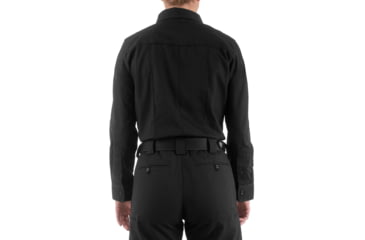 Image of First Tactical Pro Duty Long Sleeve Shirt - Womens, Black, Medium, 121011-019-M-R