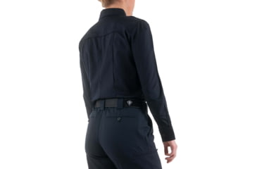 Image of First Tactical Pro Duty Long Sleeve Shirt - Womens, Midnight Navy, Medium, 121011-729-M-R