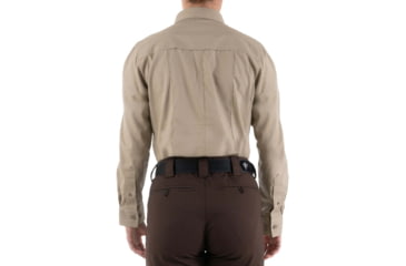 Image of First Tactical Pro Duty Long Sleeve Shirt - Womens, Silver Tan, Extra Large, 121011-065-XL-R