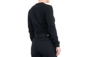 Image of First Tactical Tactix Cotton Long Sleeve Tee - Women's, Black, Large, 121505-019-L