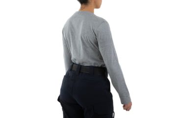 Image of First Tactical Tactix Cotton Long Sleeve Tee - Womens, Wolf Gray, Large, 121505-016-L