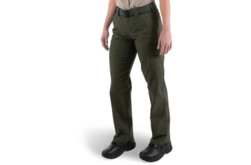 Image of First Tactical V2 Pro Duty 6 Pocket Pants - Women's, 16 US, Unhemmed, OD Green, 124041-830-16