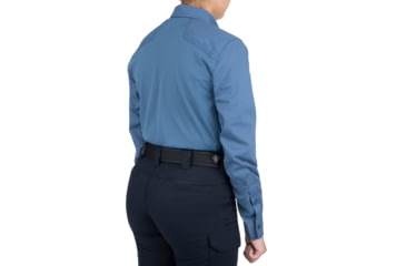 Image of First Tactical V2 Pro Perf Long Sleeve Shirt - Women's, Regular, French Blue, Large, 121015-484-L-R
