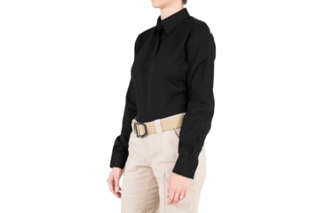 Image of First Tactical V2 Pro Performance Long Sleeve Shirt - Womens, Black, Extra Large, R, 121015-019-XL-R