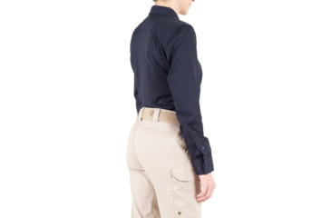 Image of First Tactical V2 Pro Performance Long Sleeve Shirt - Womens, Midnight Navy, Extra Large, R, 121015-729-XL-R