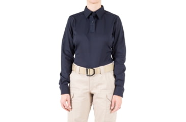 Image of First Tactical V2 Pro Performance Long Sleeve Shirt - Womens, Midnight Navy, Extra Large, R, 121015-729-XL-R