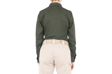 Image of First Tactical V2 Pro Performance Long Sleeve Shirt - Womens, OD Green, Small, R, 121015-830-S-R